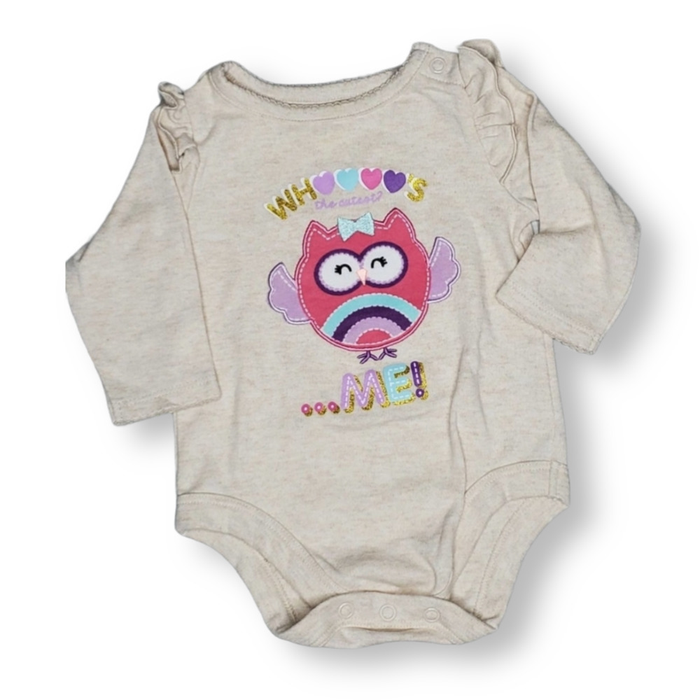 Garanimals Owl Onesie Size 0-3 Month